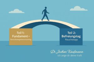 Ganzheitlich durchdachte Raucherentwöhnung für Deine doppelte Sicherheit, damit es auch wirklich klappt.
